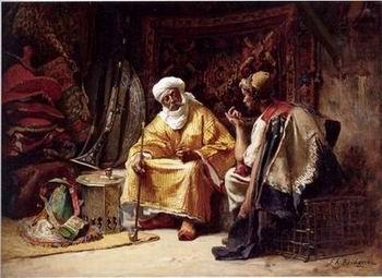 Arab or Arabic people and life. Orientalism oil paintings 211, unknow artist